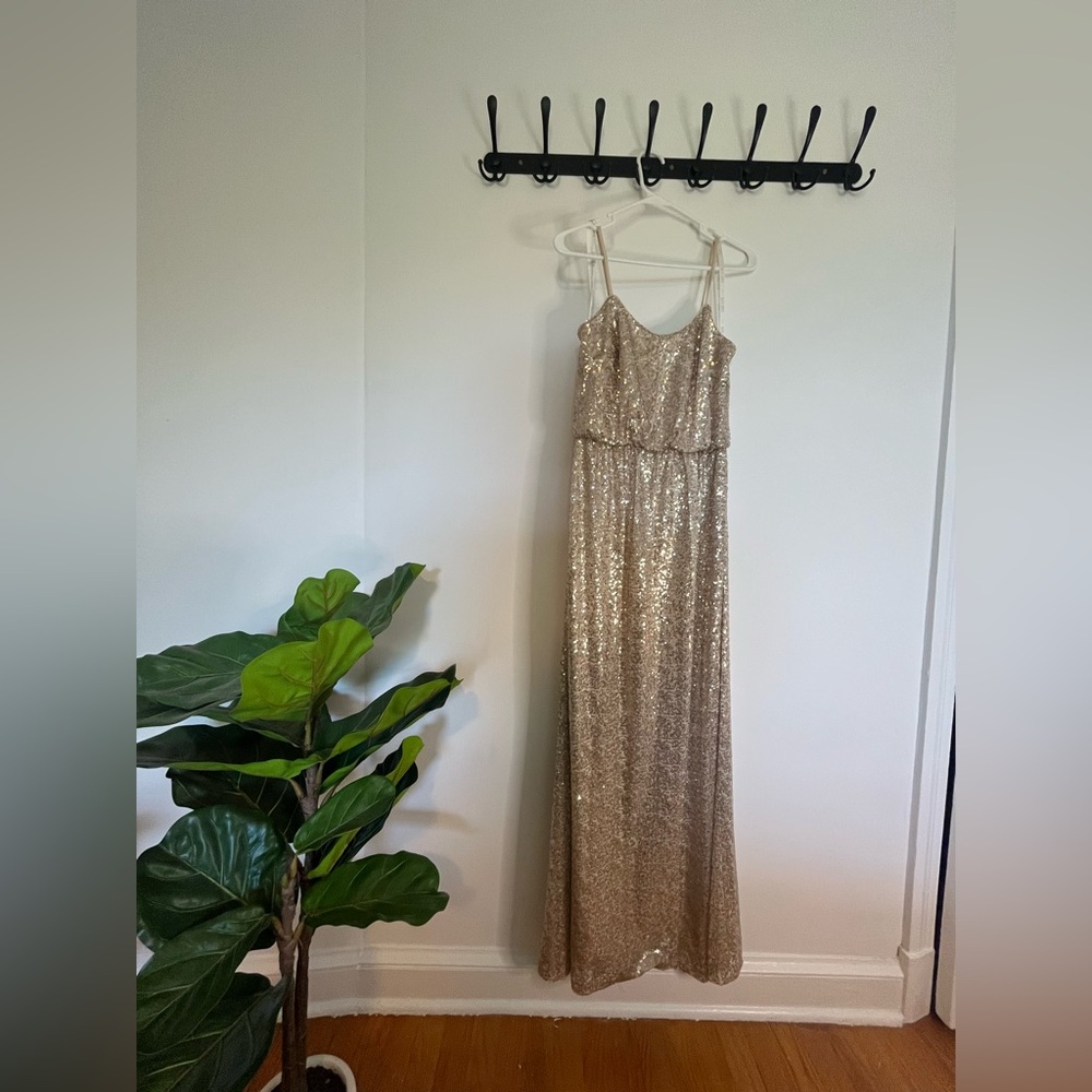 Champagne Sequin Dress